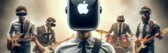 Muziek maken met een Apple Vision Pro op je hoofd?